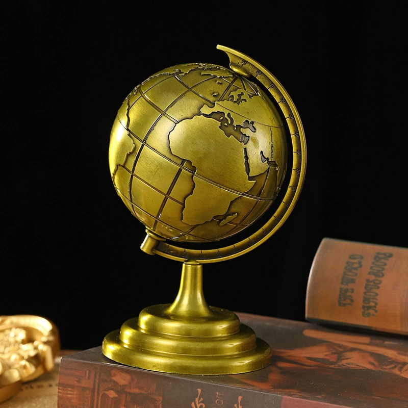 Creative Metal Globe Ornaments, Accessible Luxury - Image 6