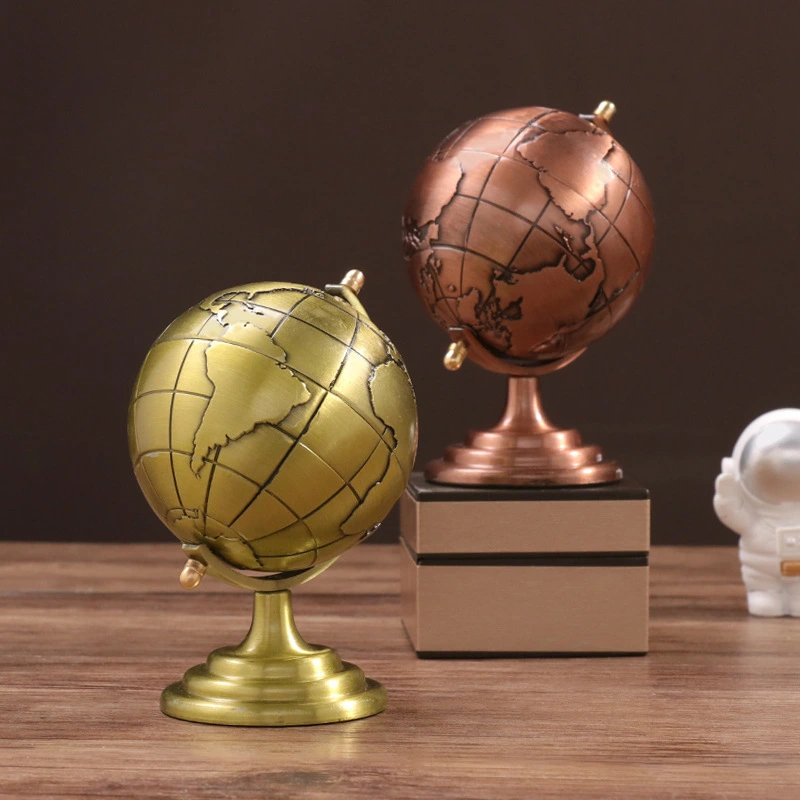 Creative Metal Globe Ornaments, Accessible Luxury - Image 2