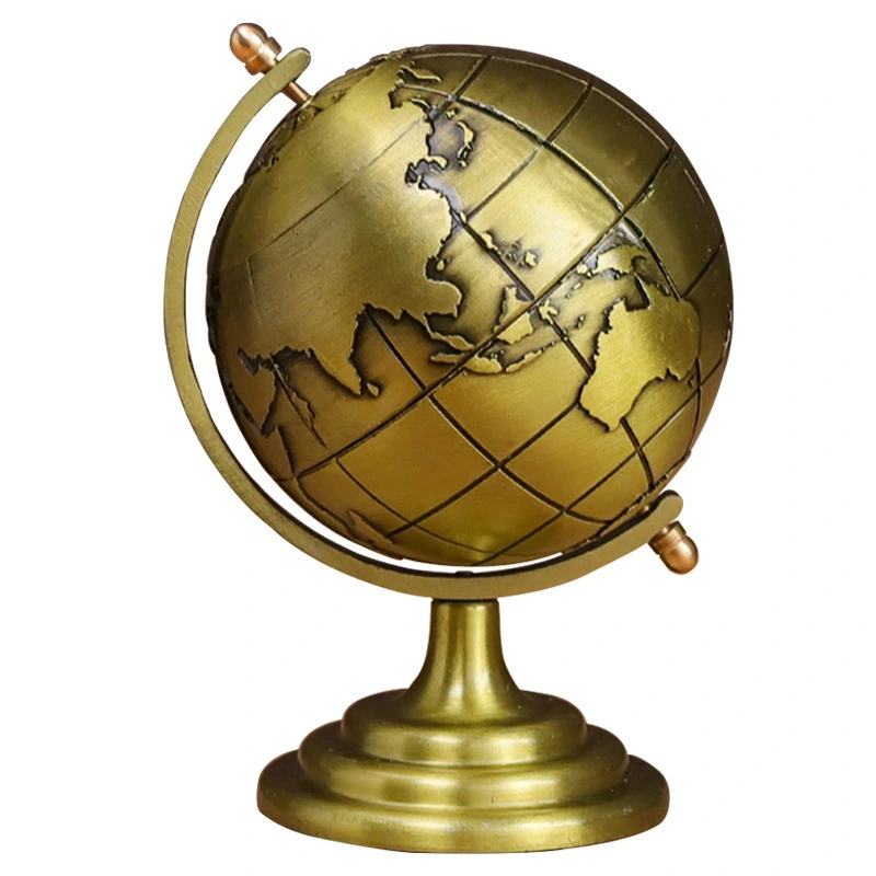 Creative Metal Globe Ornaments, Accessible Luxury - Image 4
