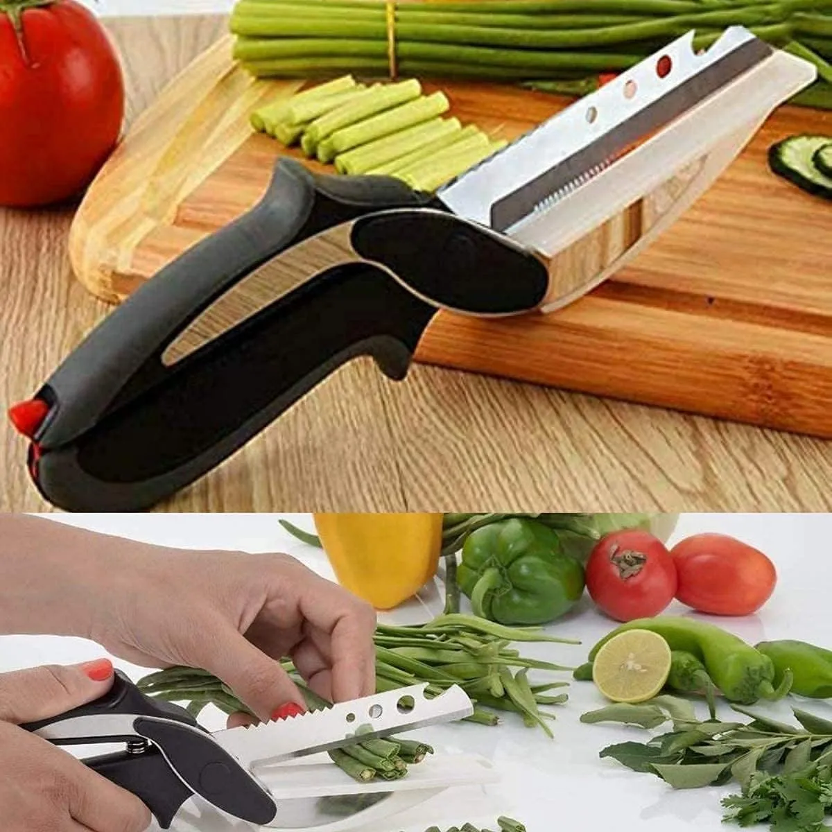 4 In 1 Clever Cutter Smart Vegetable Cutter - Image 2
