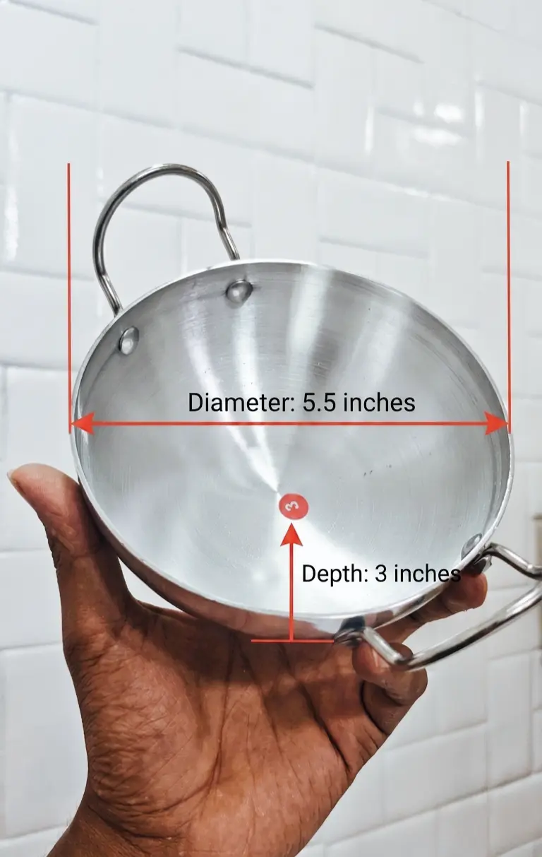 Premium Kitchen Tadka Combo - Tarka Pan X Tarka Karai (Special Offer) - Image 3