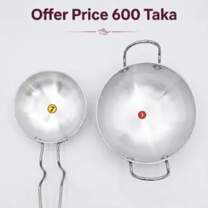 Premium Kitchen Tadka Combo - Tarka Pan X Tarka Karai (Special Offer)