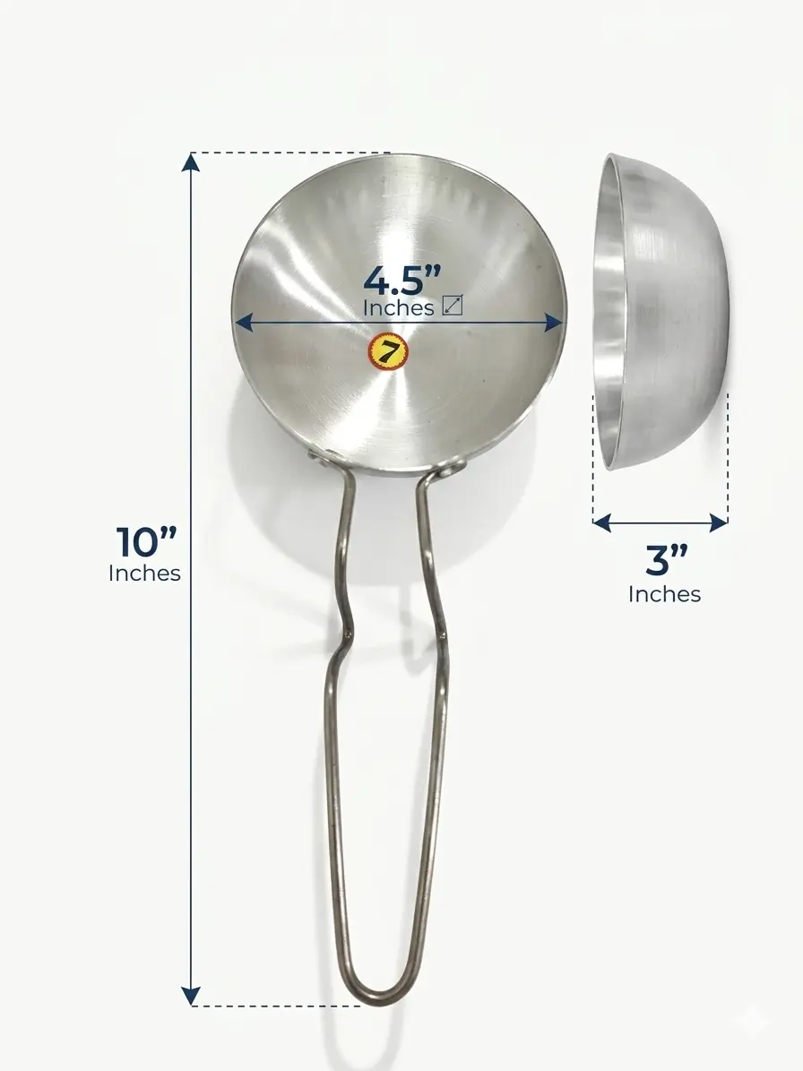 Premium Kitchen Tadka Combo - Tarka Pan X Tarka Karai (Special Offer) - Image 4
