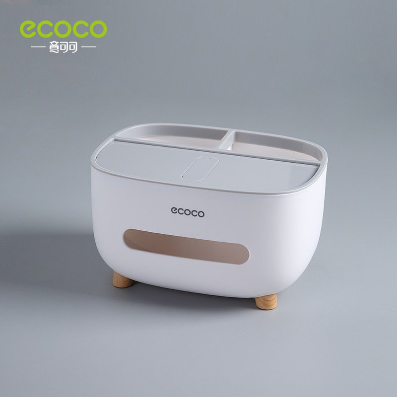 Multifunctional Desktop Tissue Box & Organizer - Image 3